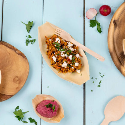 Holzgabeln 16 cm, biobeschichtet