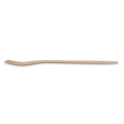 Wooden forks (Premium) 18 cm, bio-coated