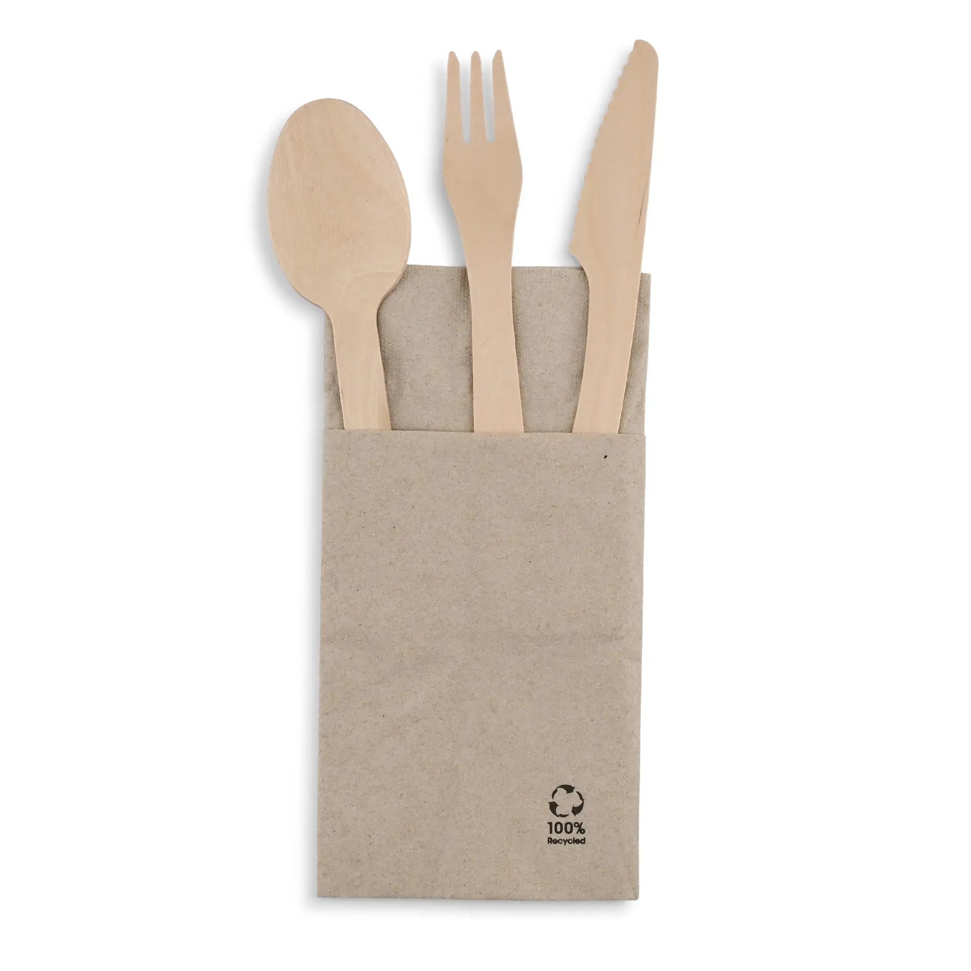 Wooden forks (Premium) 18 cm, bio-coated