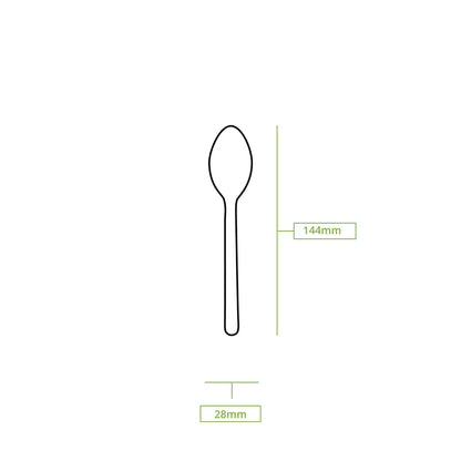 Holzlöffel klein 14 cm, biobeschichtet