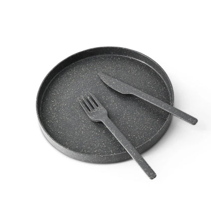Reusable Knife “merways Cutlery” 18 cm, pepper / grey