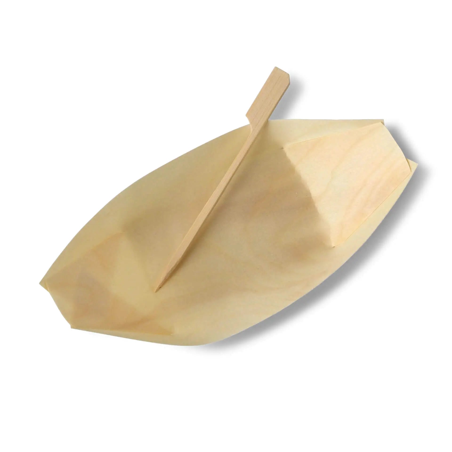 Flaggenspieße aus Bambus, 12 cm, unbehandelt