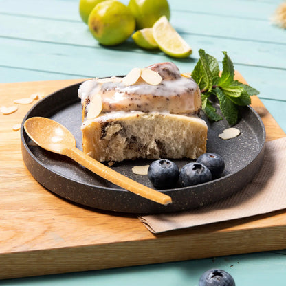 Mehrwegteller "merways Plate" Ø 20 cm, rund, Pfeffer / grau