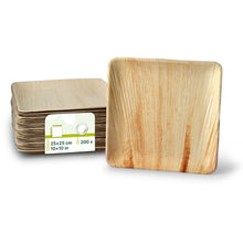 Palmblatt Teller "Palmware®" 25 x 25 cm, quadratisch