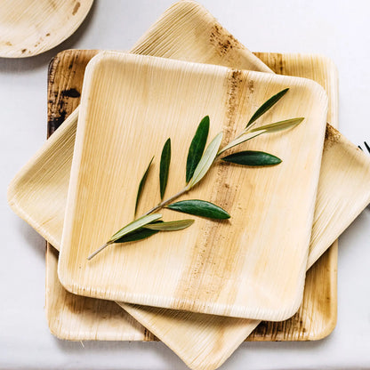 Palm leaf plates "Palmware®" 20 x 20 cm, square