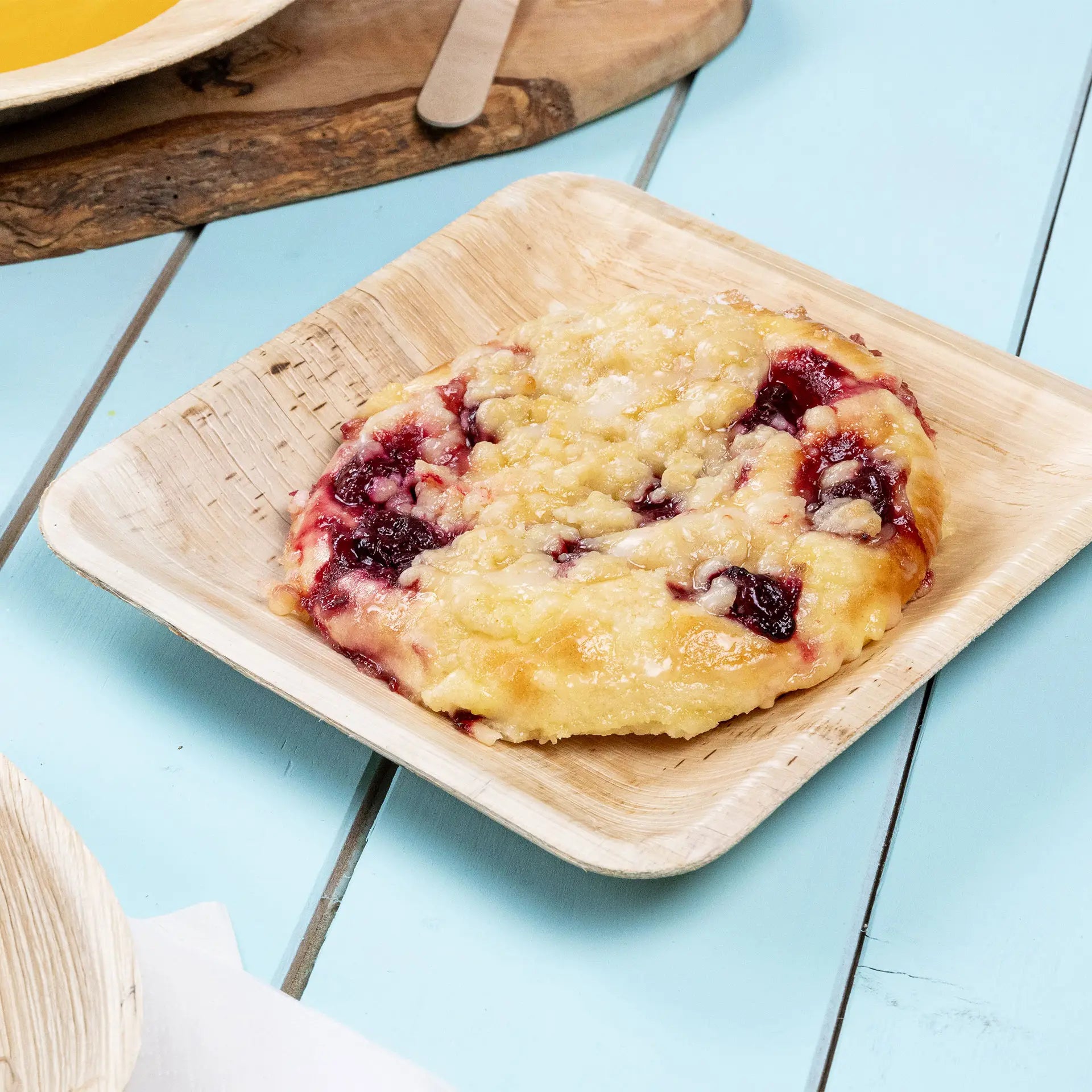 Palmblatt Teller "Palmware®" 15 x 15 cm, quadratisch