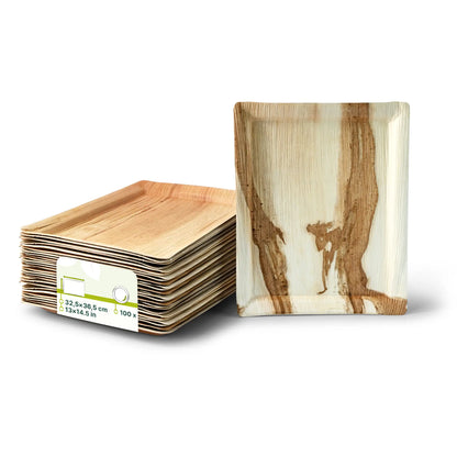 Palmblatt Tablett "Palmware®" 32,5 x 26,5 cm, ½ Gastro-Norm