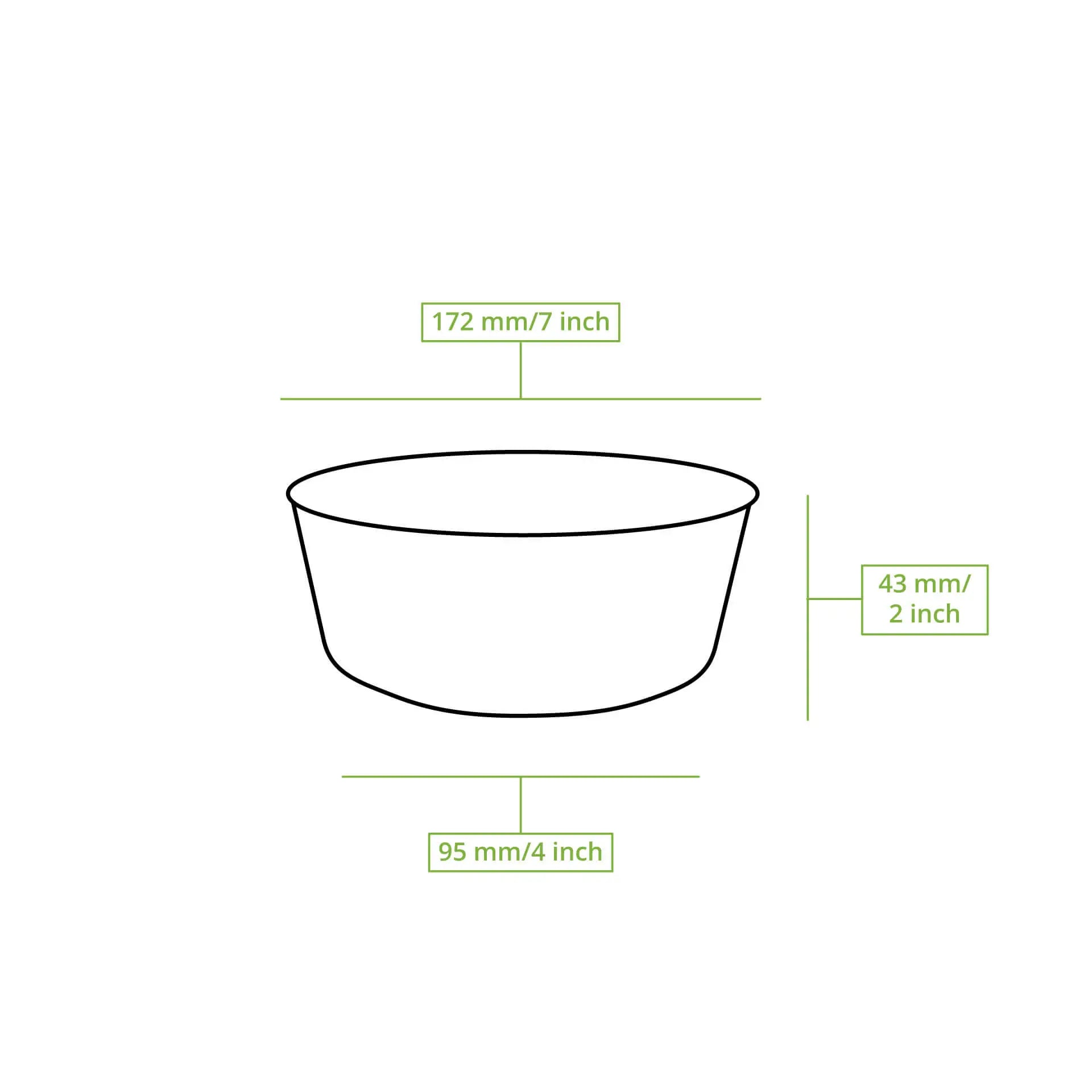 Palmblatt Schalen "Palmware®" 600 ml, quadratisch