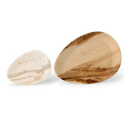 Palm leaf plates "Palmware®" 26 cm, tear drop
