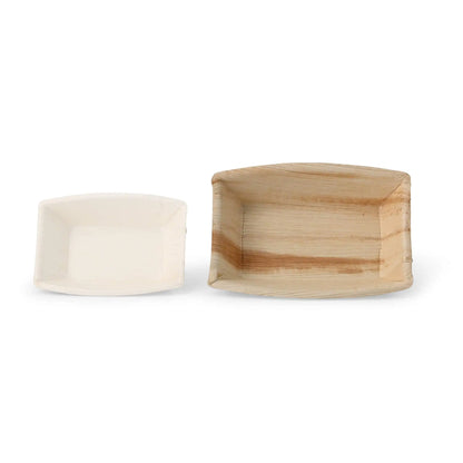 Palm leaf bowls  "Palmware®" 400 ml, rectangular